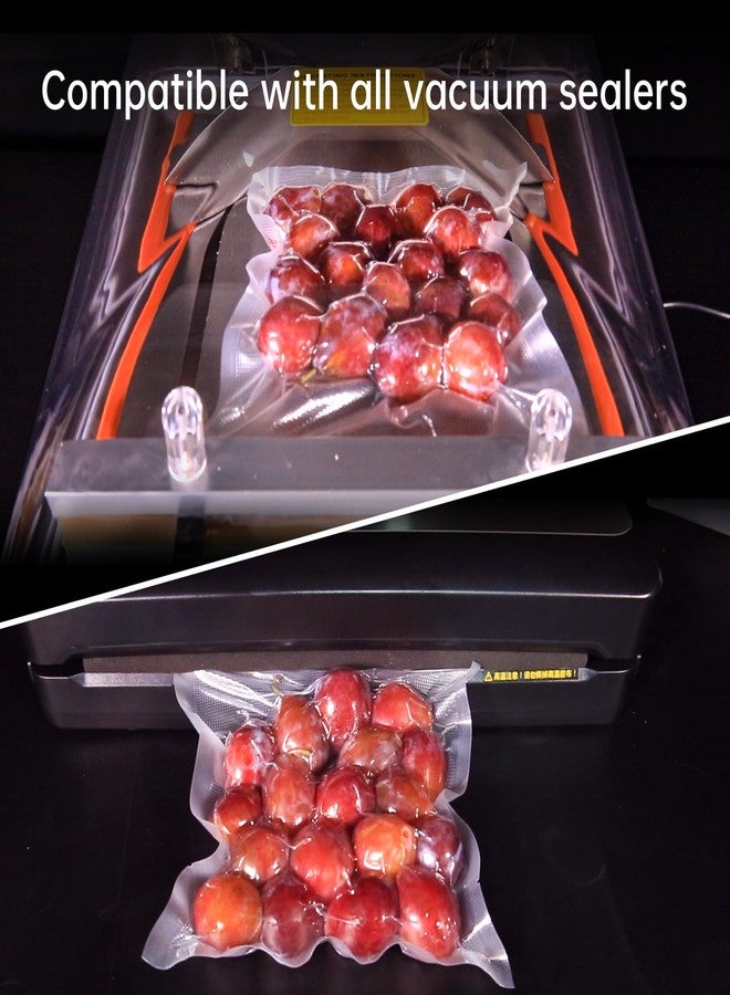 R-PACK Vacuum Sealer Bags 50pcs, 8" x 10" Commercial Grade PreCut Bag, BPA Free and Heavy Duty - Image 2